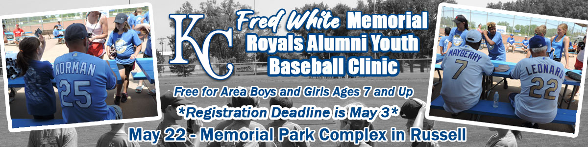 Royals Baseball Clinic Marquee May 2024