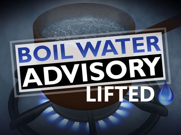 Boil Water Advisory Lifted