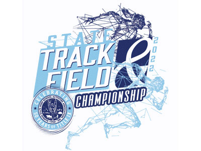 2022 KSHSAA State Track and Field Meet Logo