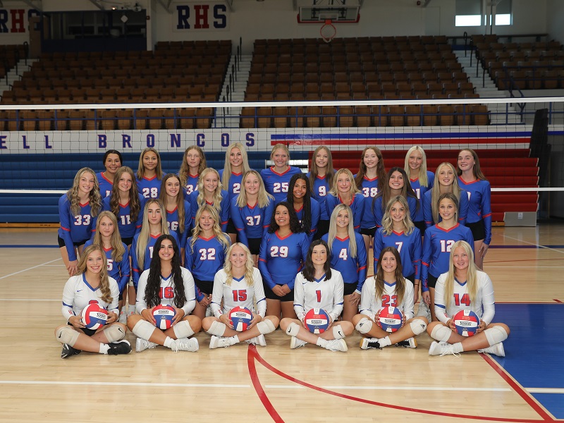 2023 RHS Volleyball Team Picture by Jason Drake