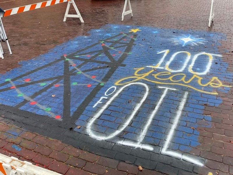 100 Years of Oil Main Street Painting