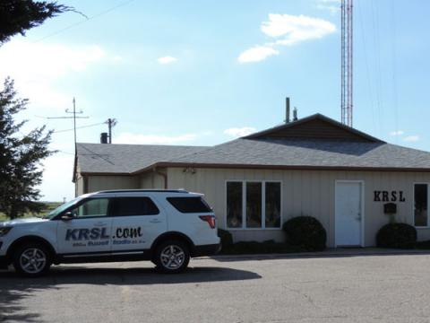 KRSL Russell Radio Building