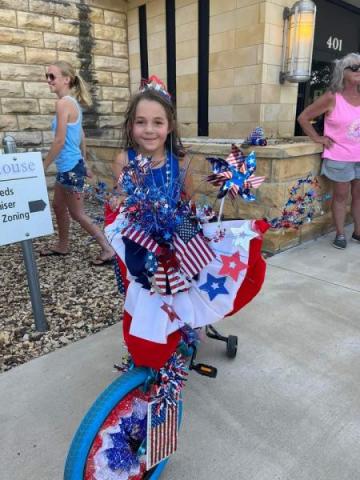2022 Freedom Fest Kids Parade Third Place